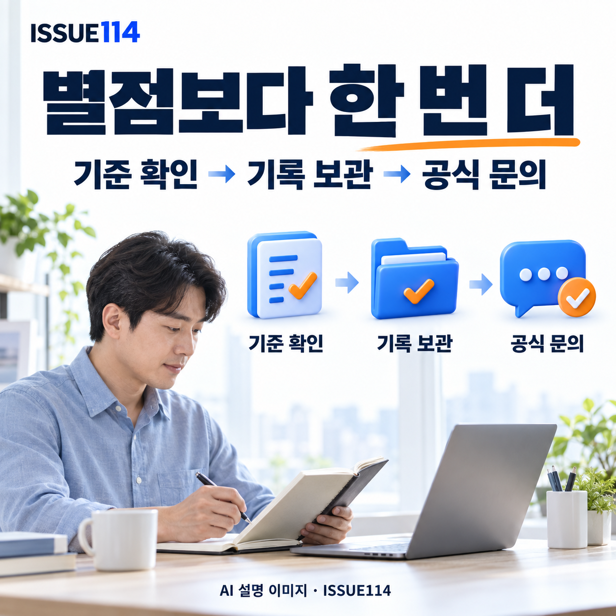 별점뿐 아니라 운영 기준을 확인하고 기록과 정식 문의를 남긴다.