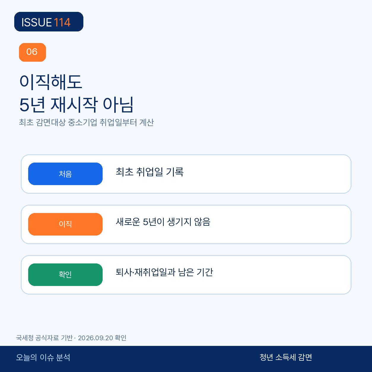 5년은 이직할 때마다 새로 시작하지 않는다