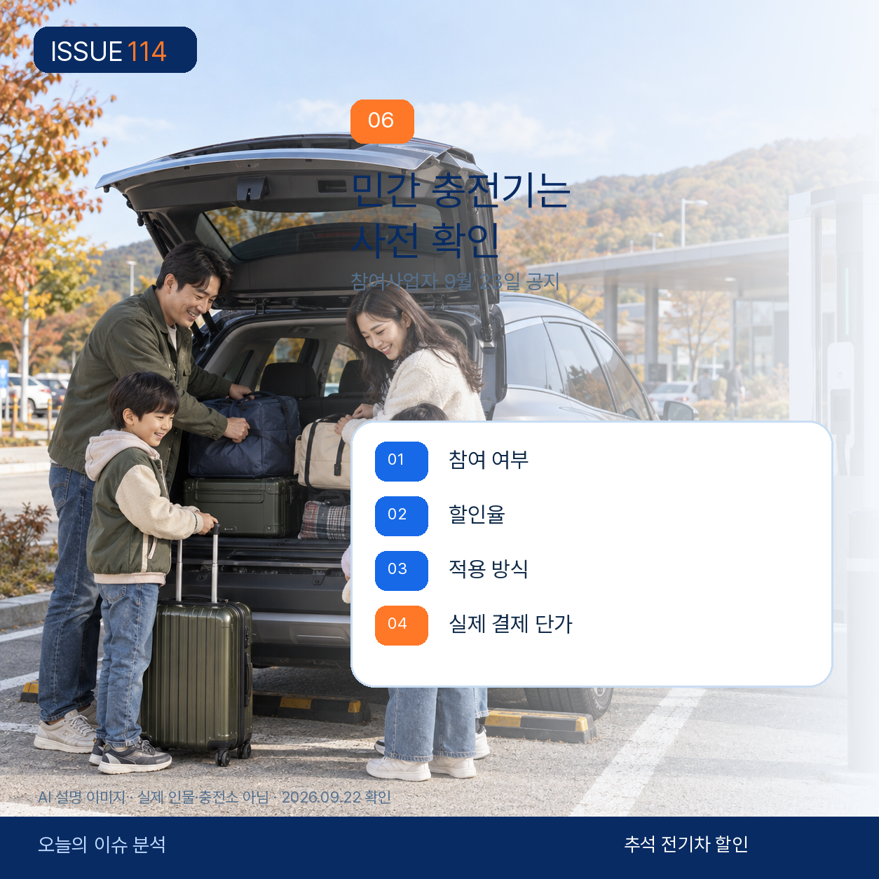 민간 충전사업자 할인 확인