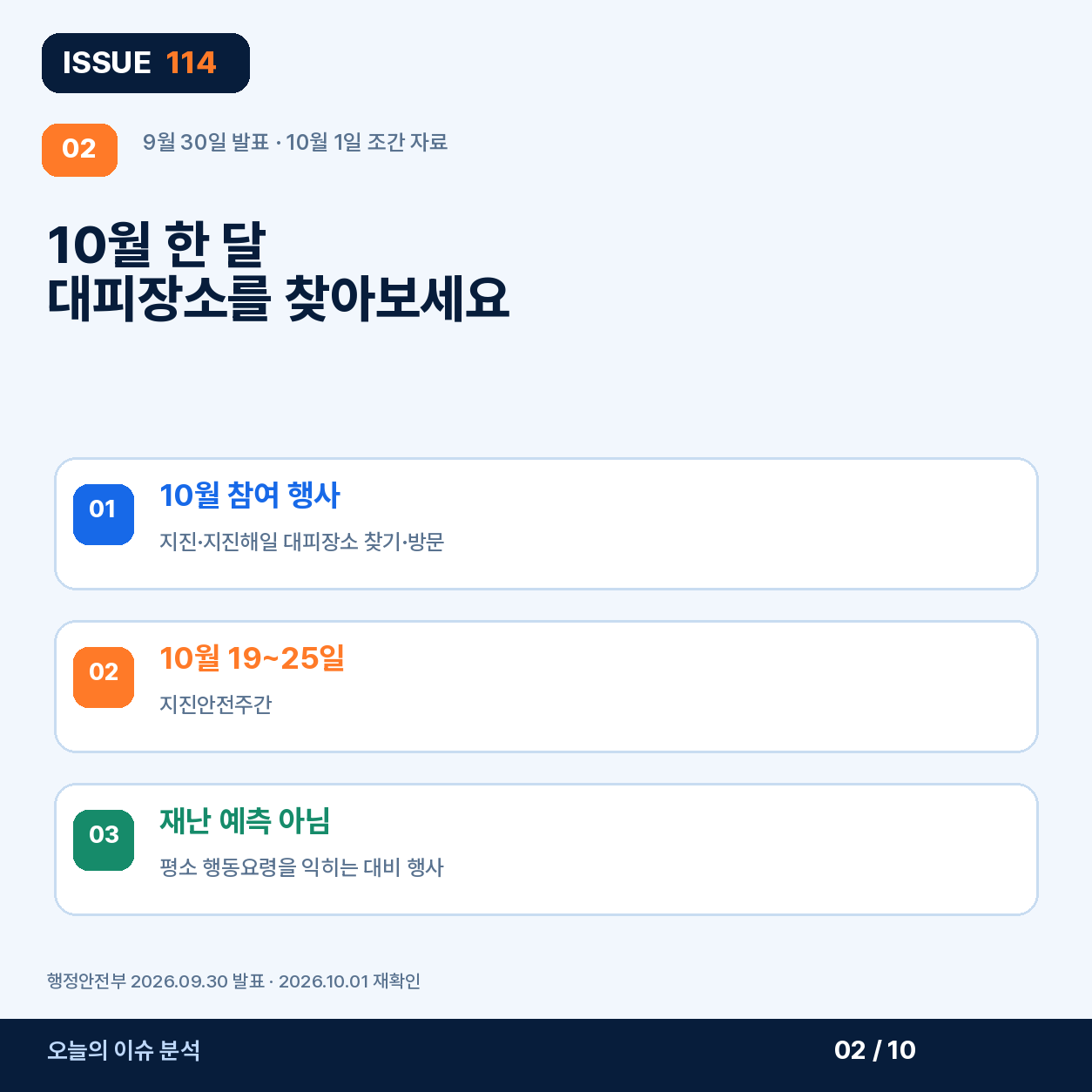 10월 행사가 시작되는 이유