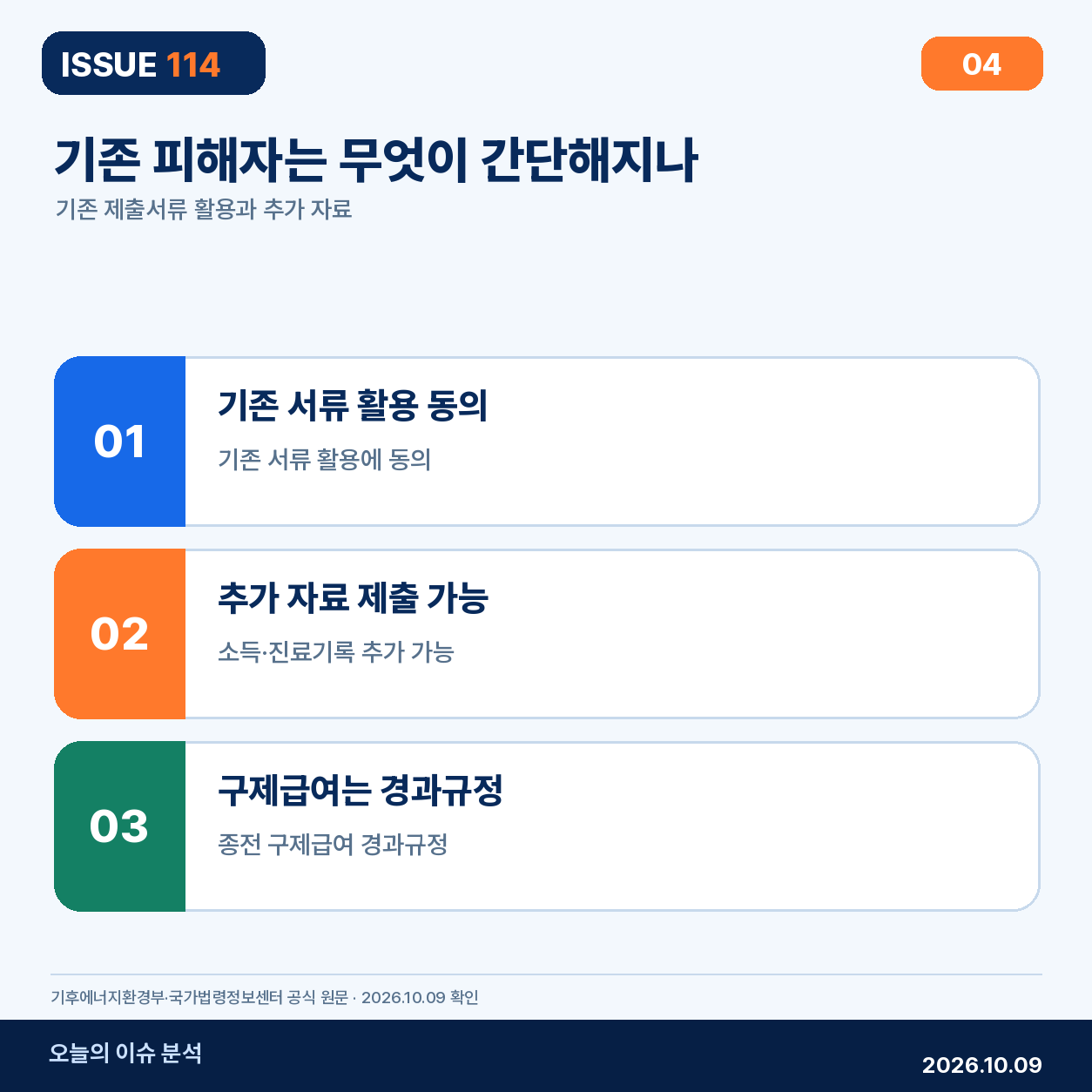 3. 기존 피해자는 무엇이 간단해지나